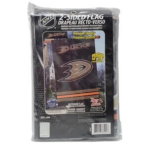 Anaheim Ducks NHL 2-Sided Hanging Indoor Banner Outdoor Flag Oversized 44" x 28"